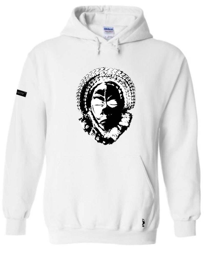 HOODIE MASQUE DAN YACOUBA TANGLAGE (YEUX FERMES)