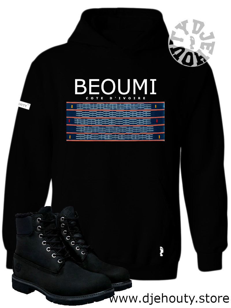 HOODIE BEOUMI PAGNE BAOULE