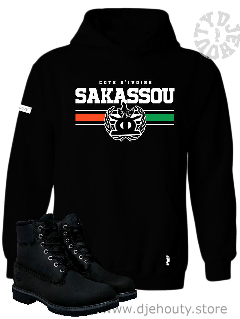 HOODIE SAKASSOU OBV BANDE TRICOLORE