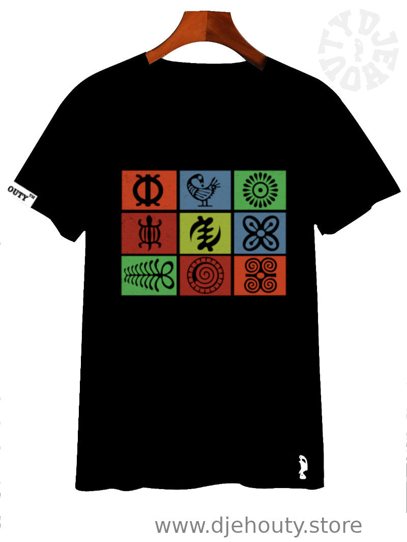 TSHIRT ENFANTS SYMBOLES AKANS ADINGRA