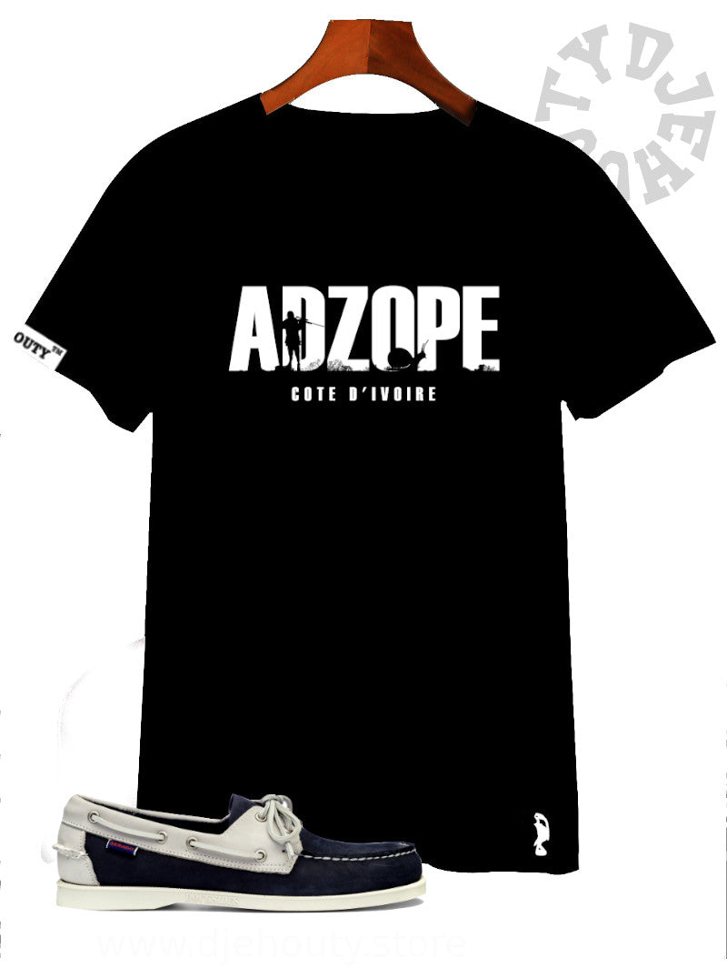 TSHIRT ADZOPE FUSIL ESCARGOT