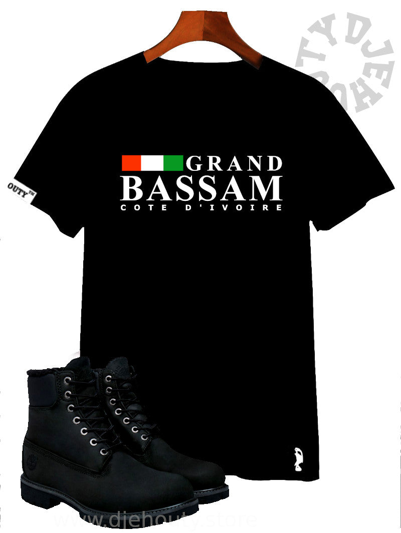 TSHIRT GRAND-BASSAM DRAPEAU