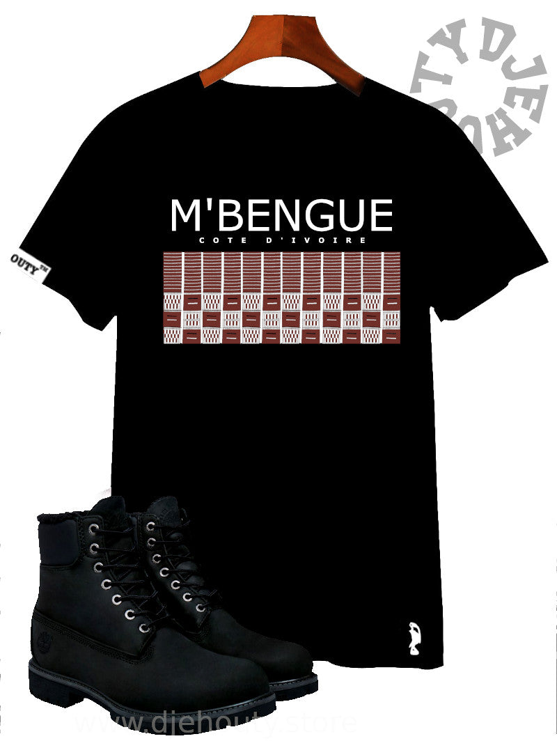 TSHIRT M'BENGUE PAGNE SENOUFO COTE D'IVOIRE