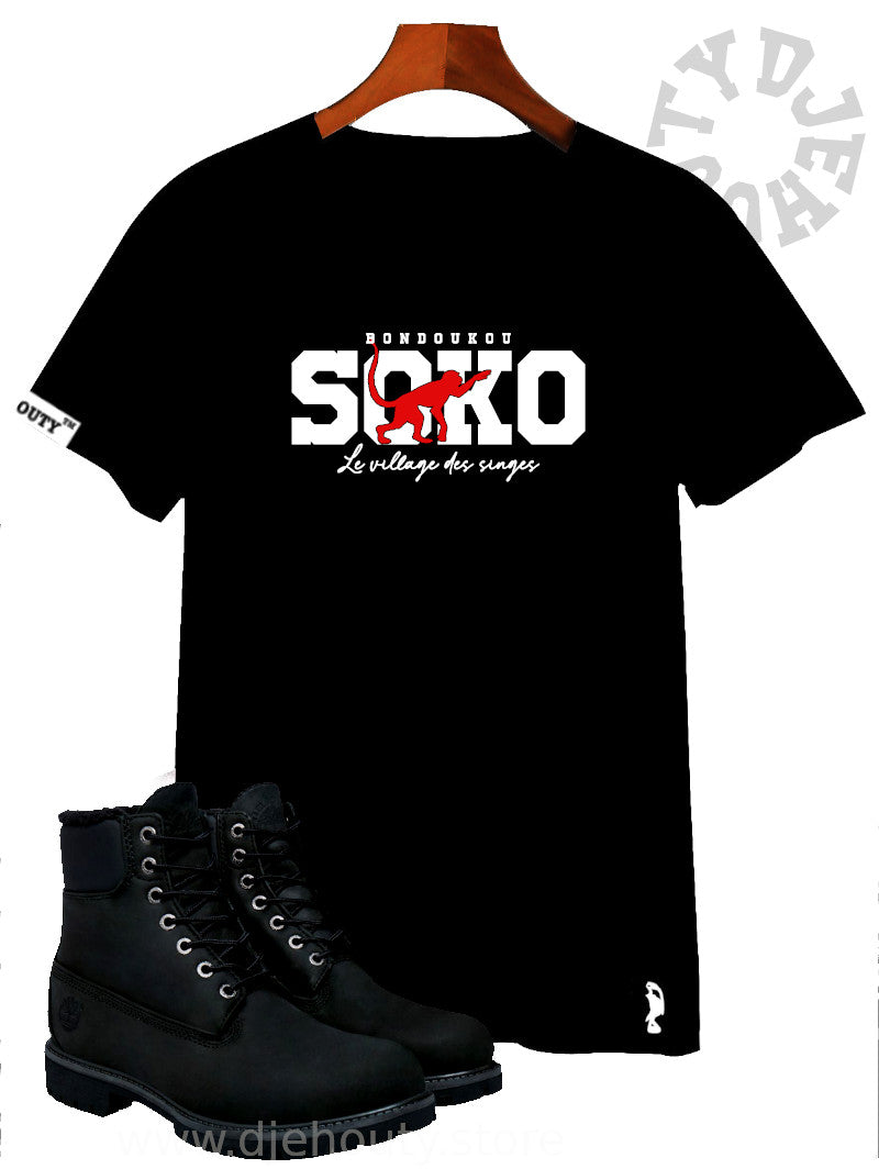 TSHIRT SOKO LE VILLAGE DES SINGES