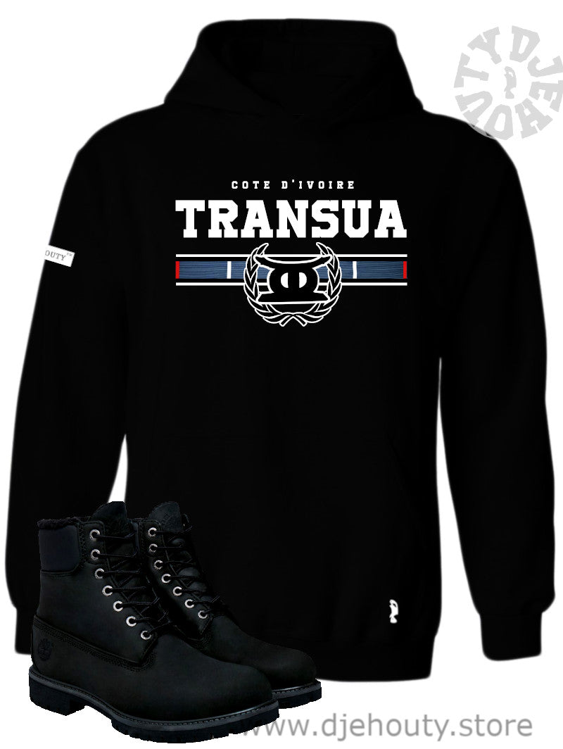 HOODIE TRANSUA BANDE PAGNE ABRON