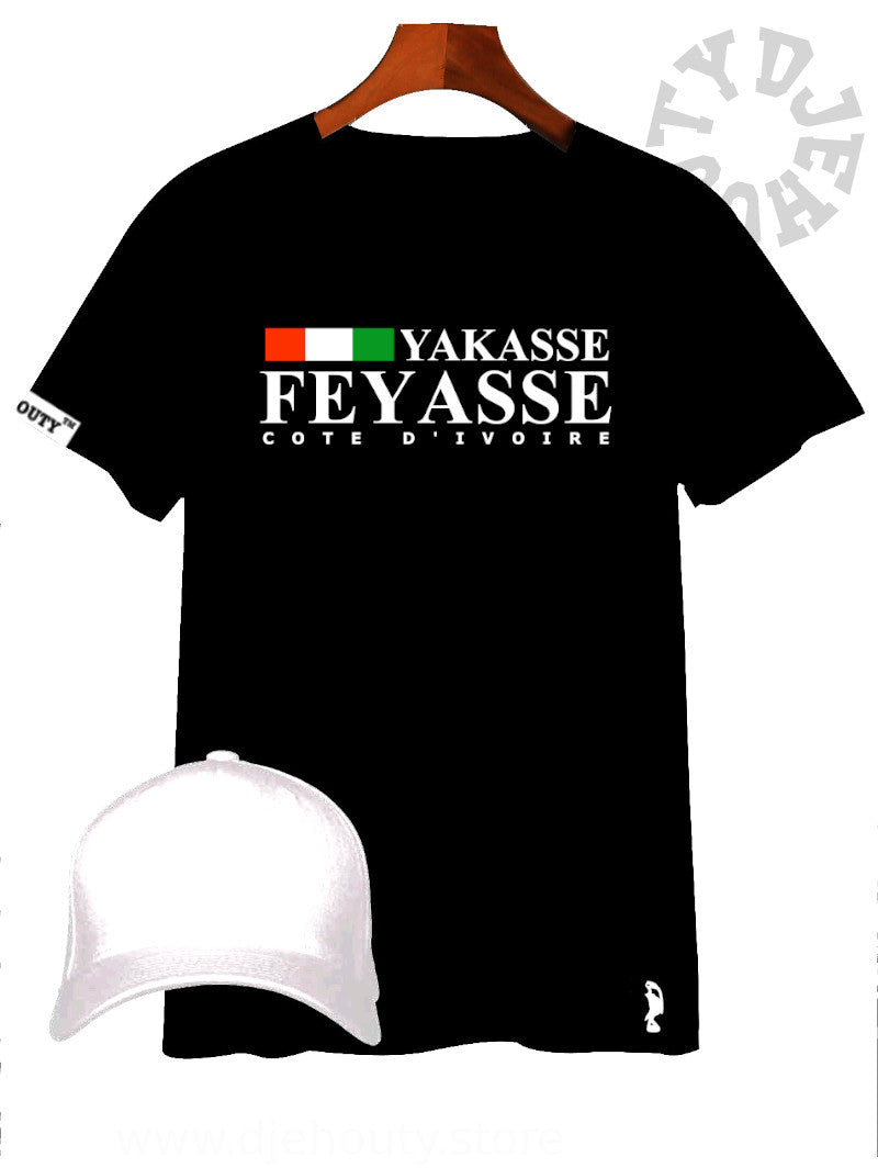 TSHIRT YAKASSE FEYASSE DRAPEAU