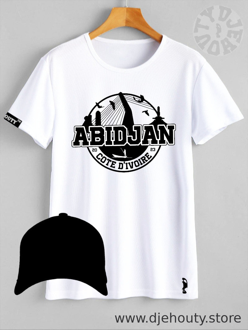 TSHIRT 5E PONT D'ABIDJAN COTE DIVOIRE