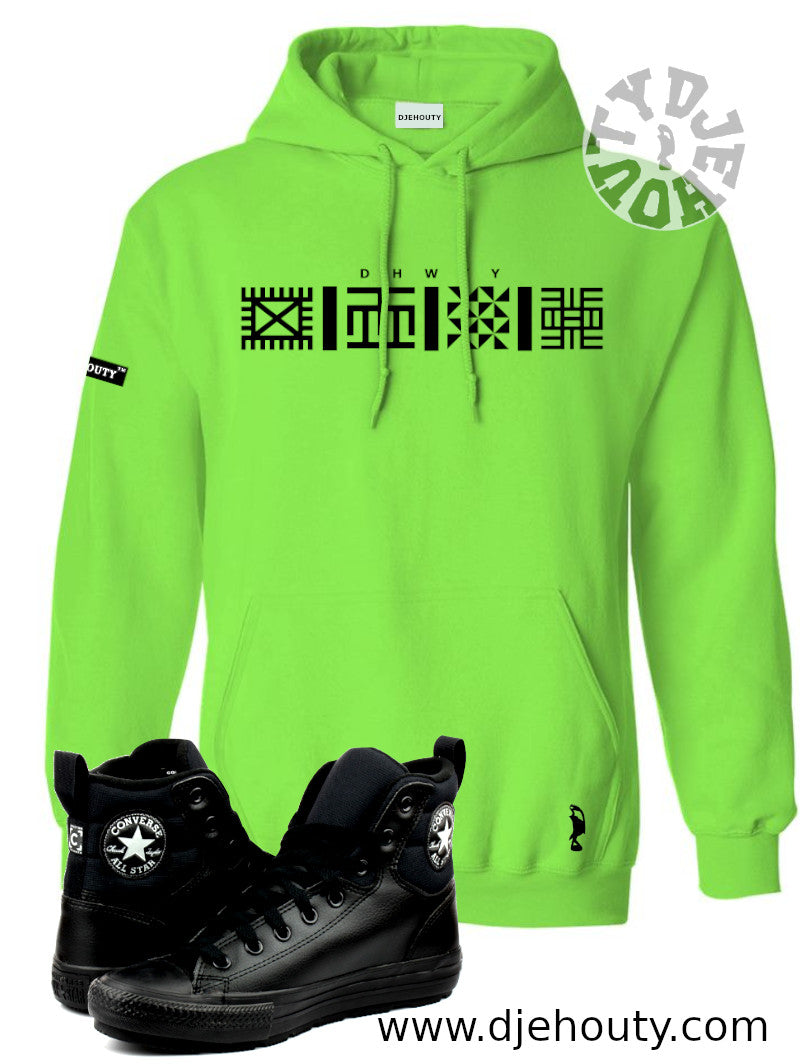 HOODIE DHWTY SYMBOLES AKANS ADINKRA