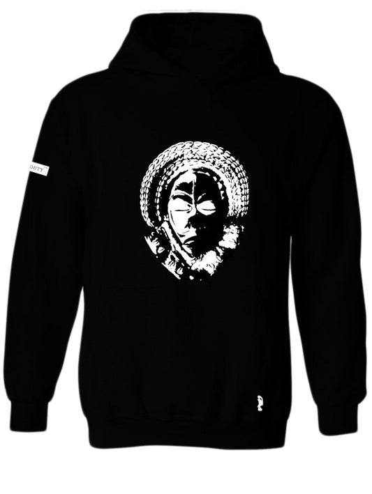 HOODIE MASQUE DAN YACOUBA TANGLAGE (YEUX  FERMES)