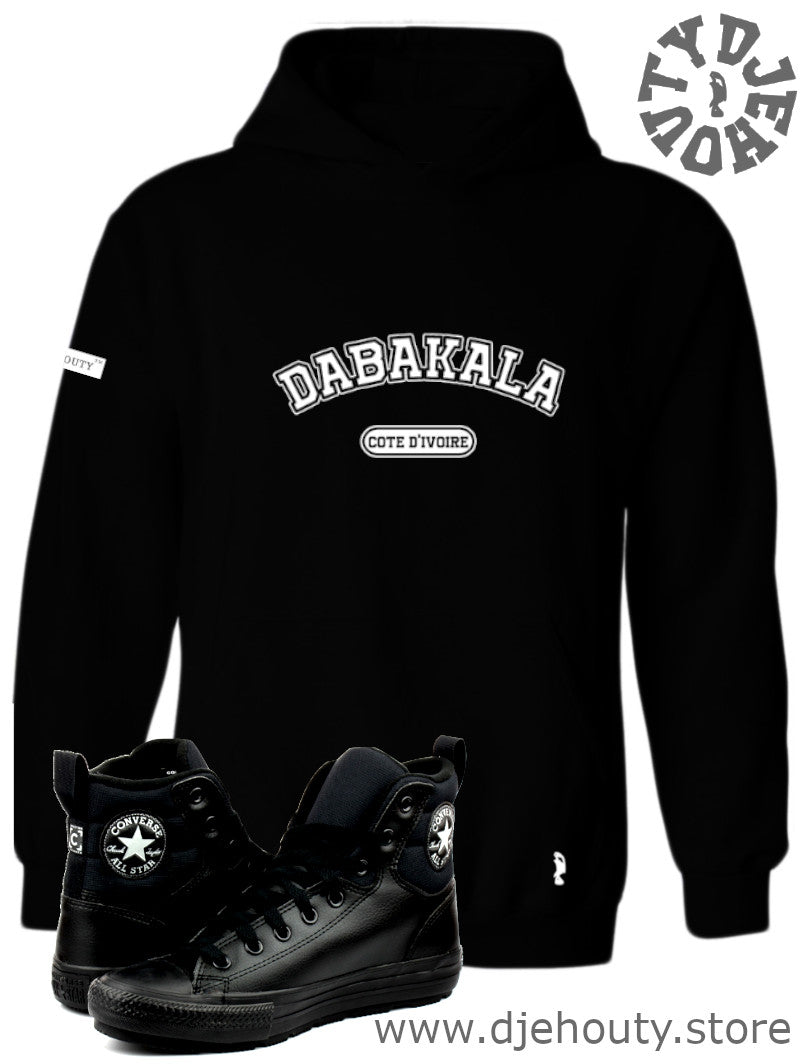 HOODIES DABAKALA TEXTE SIMPLE