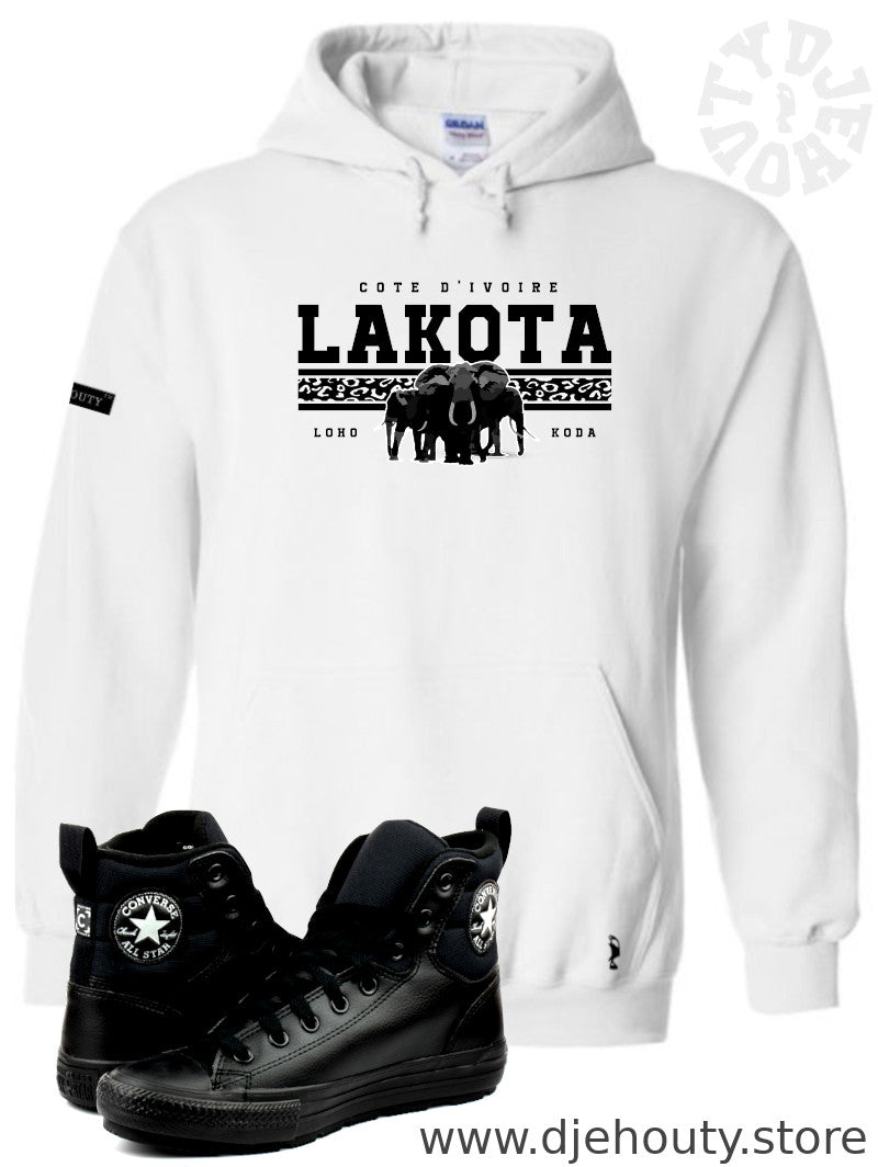 HOODIE LAKOTA ELEPHANTS