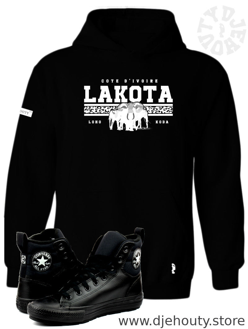 HOODIE LAKOTA ELEPHANTS