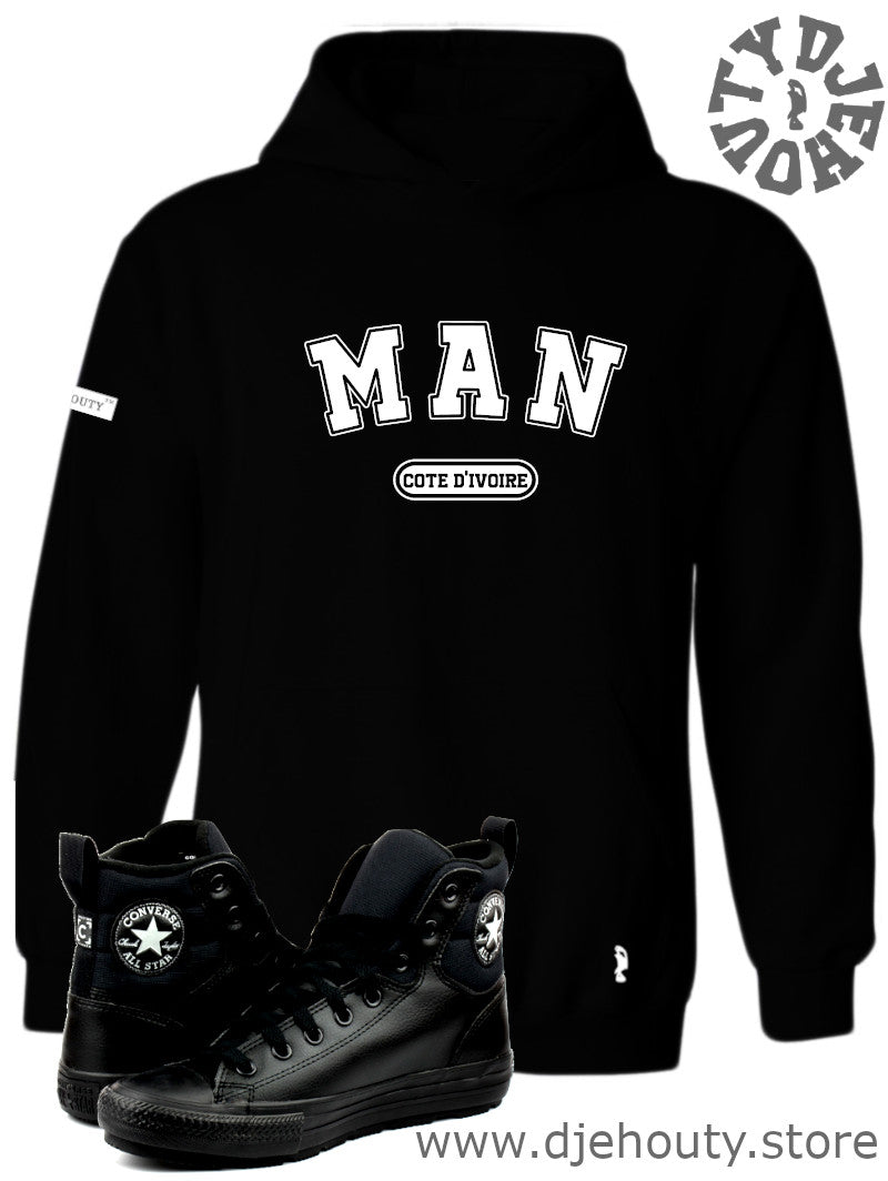 HOODIE MAN TEXTE