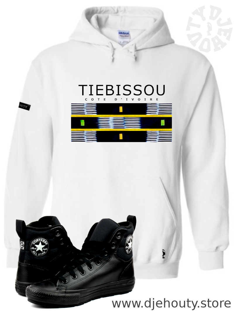 HOODIE TIEBISSOU PAGNE BAOULE COTE D'IVOIRE