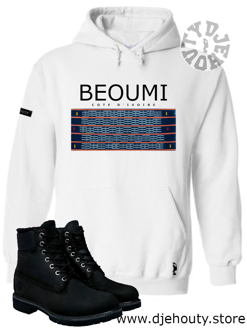 HOODIE BEOUMI PAGNE BAOULE