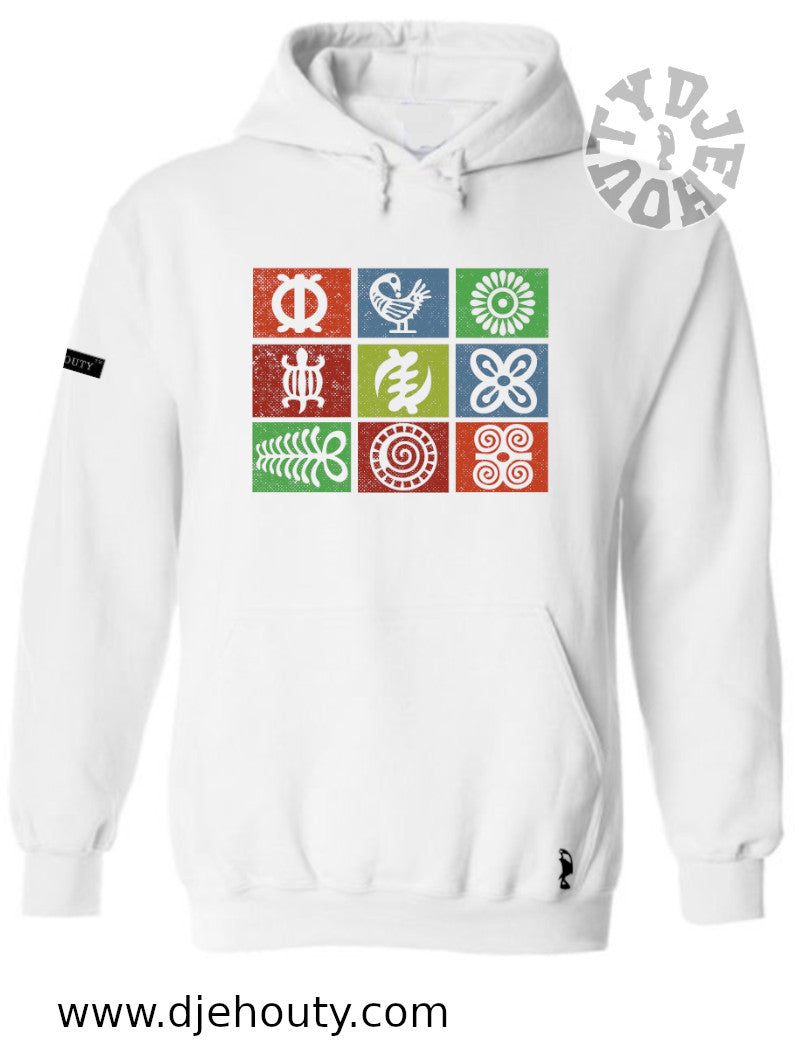 HOODIE SYMBOLES AKANS ADINGRA