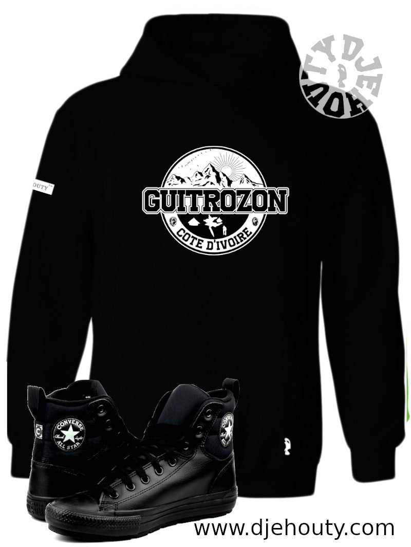 HOODIE GUITROZON MONTAGNES COTE D'IVOIRE
