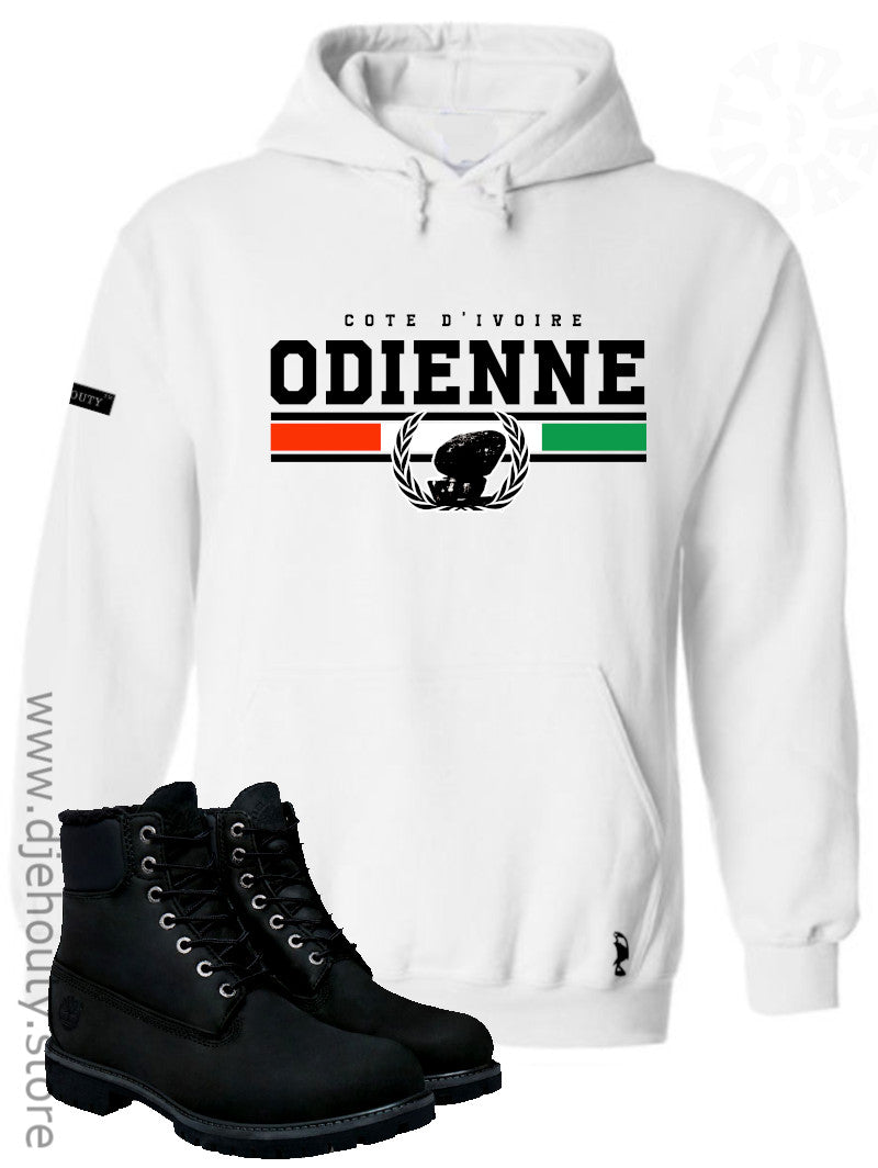 HOODIE ODIENNE BANDE TRICOLORE