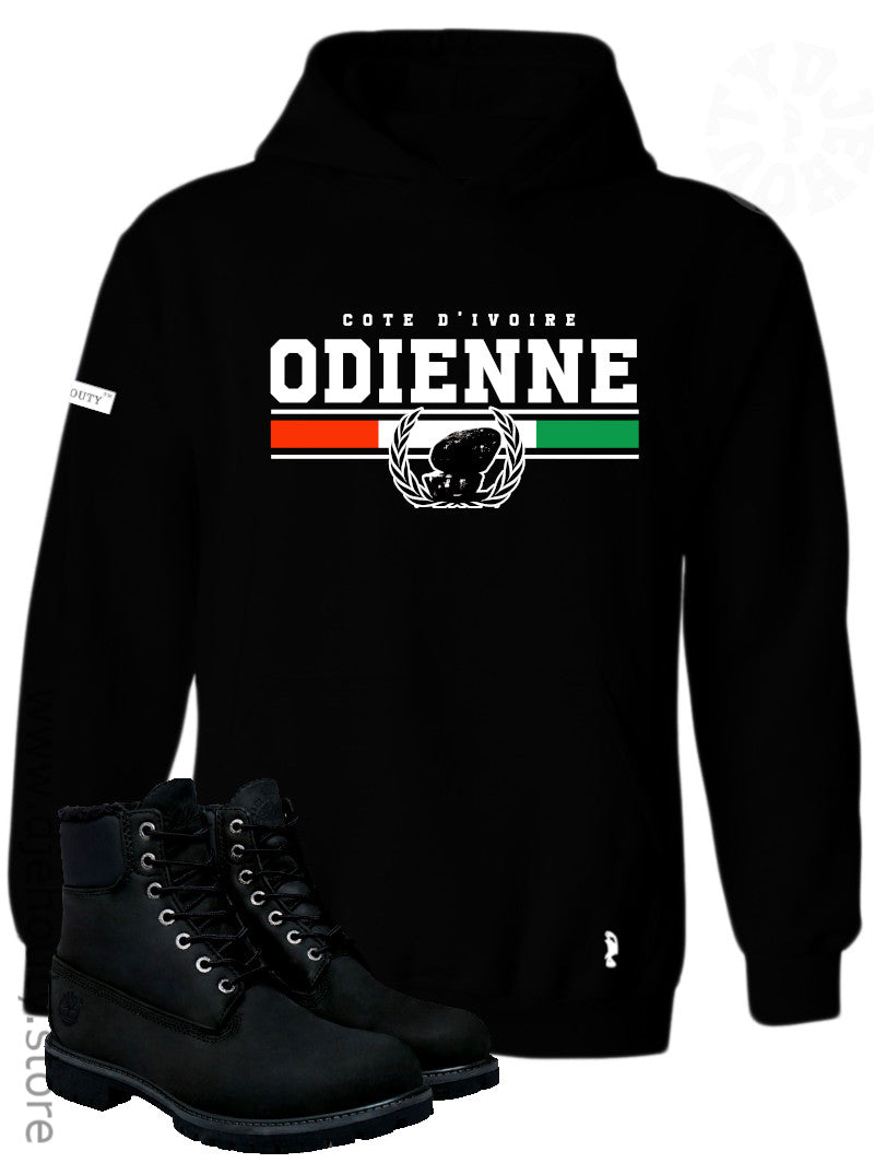 HOODIE ODIENNE BANDE TRICOLORE