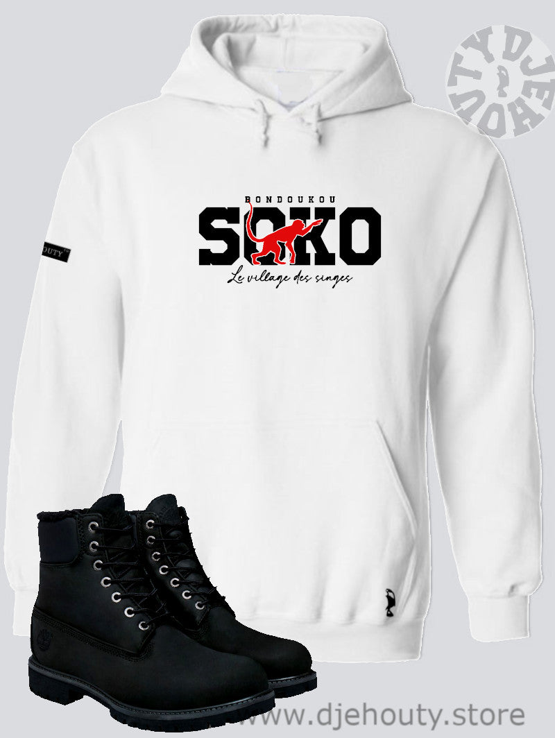 HOODIE SOKO LE VILLAGE DES SINGES