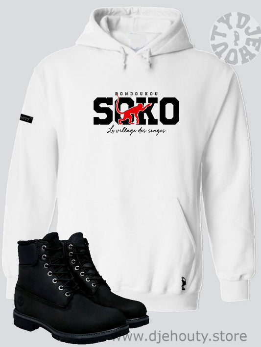 HOODIE SOKO LE VILLAGE DES SINGES