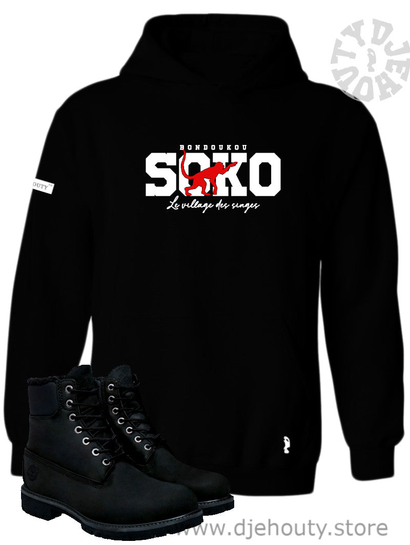 HOODIE SOKO LE VILLAGE DES SINGES