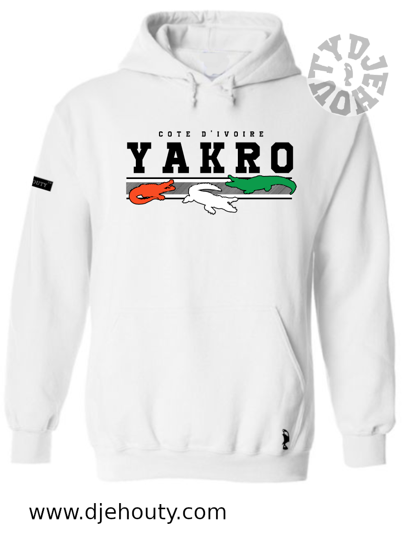 HOODIE YAKRO CROCODILES COTE D'IVOIRE