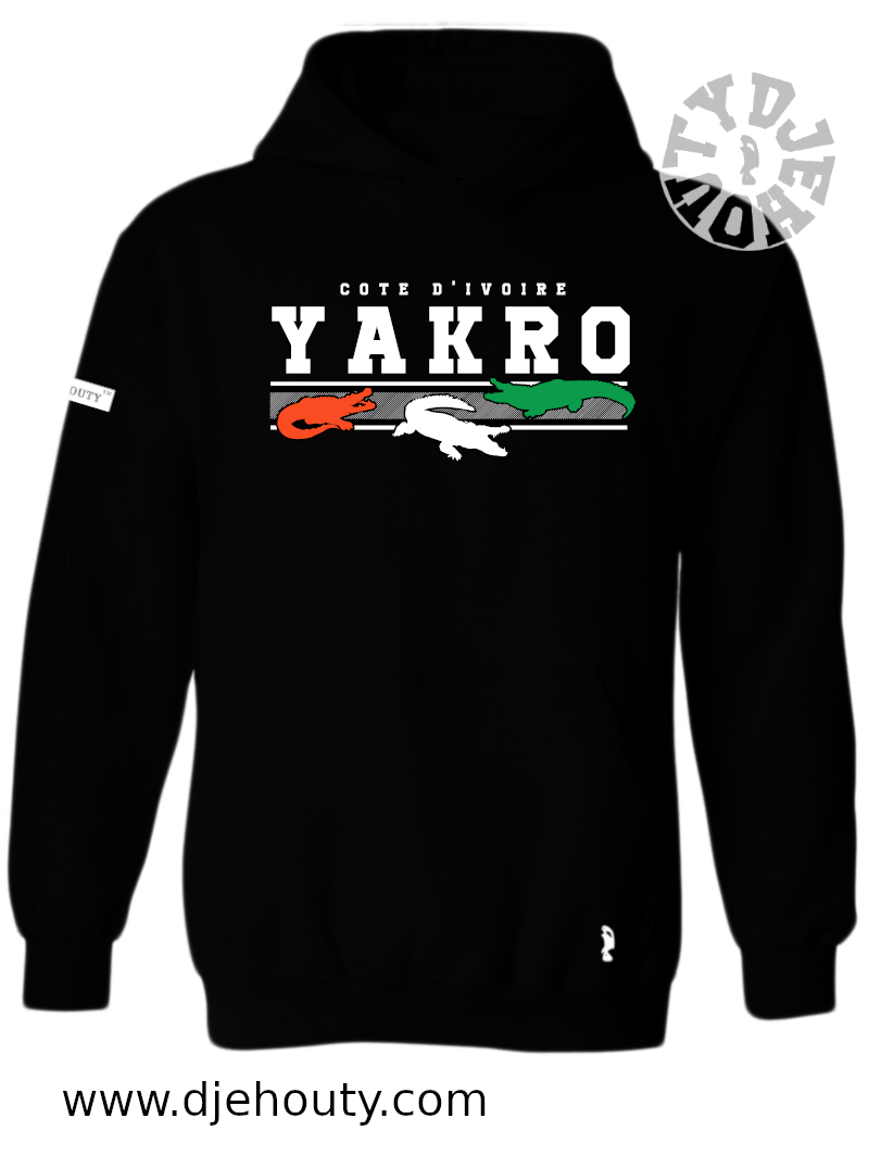 HOODIE YAKRO CROCODILES COTE D'IVOIRE