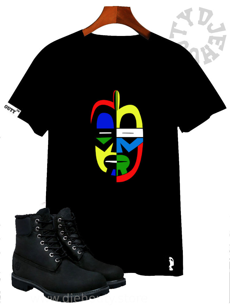 TSHIRT MASQUE GUERRIER Bété