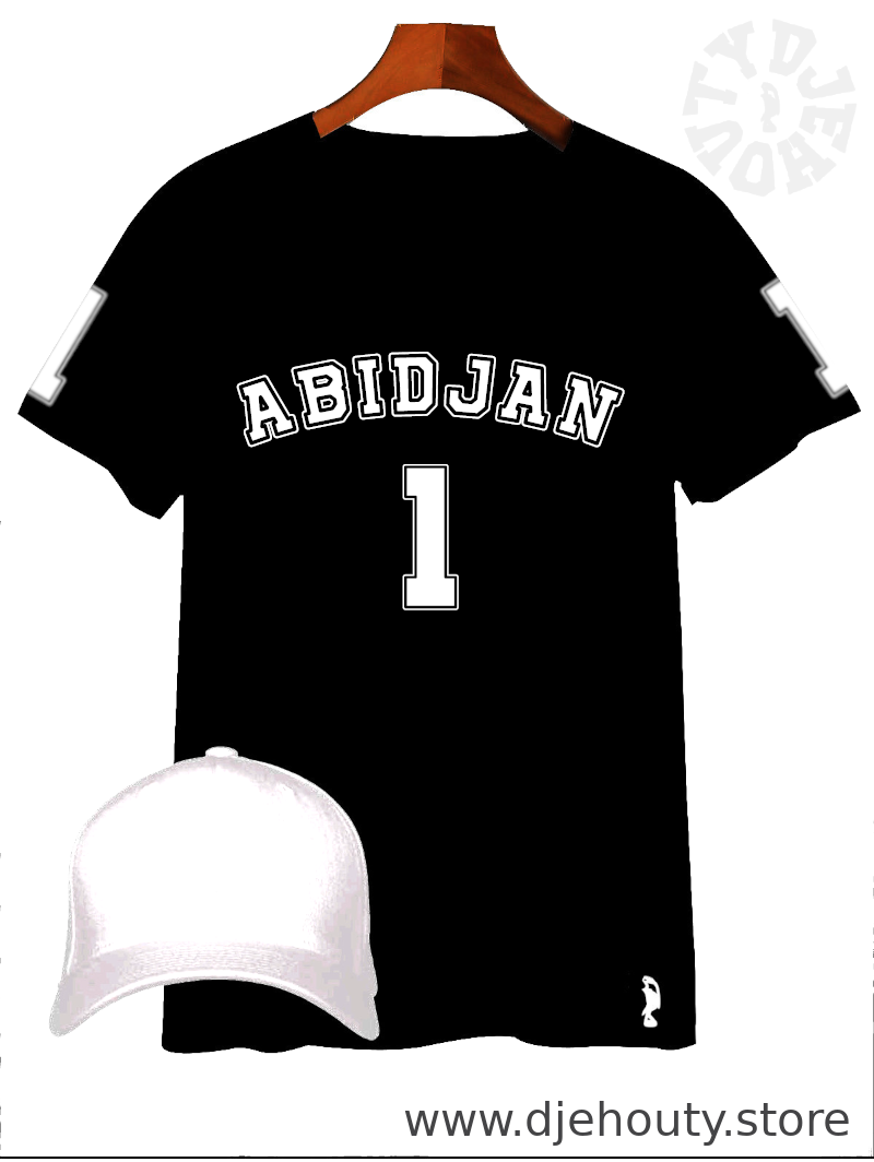 TSHIRT ABIDJAN #1 DU TOP10