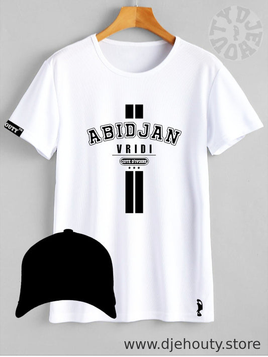 TSHIRT ABIDJAN VRIDI STRIPES