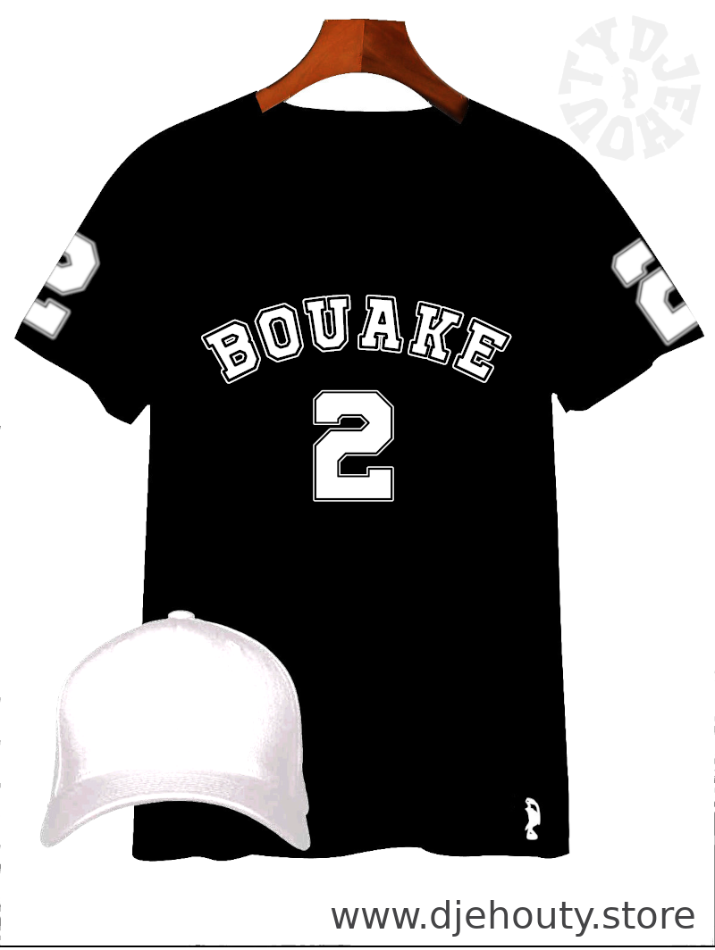 TSHIRT BOUAKE COTE D'IVOIRE SIMPLE