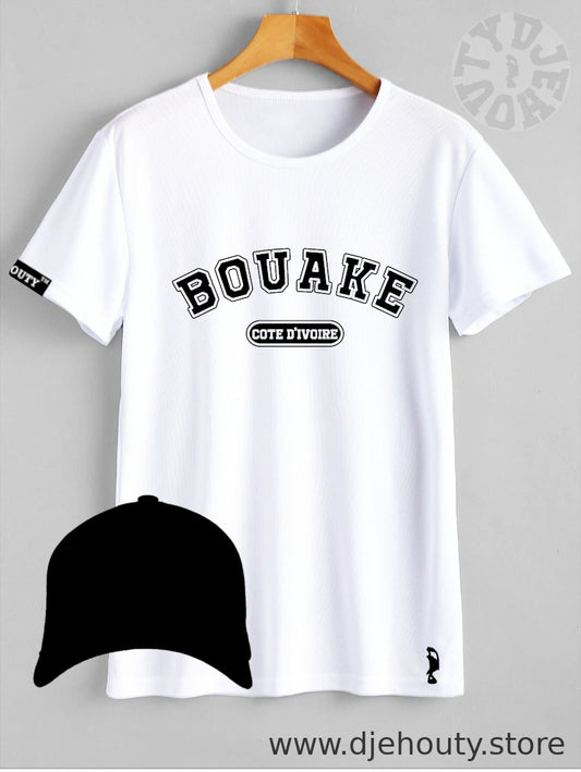 TSHIRT BOUAKE COTE D'IVOIRE SIMPLE