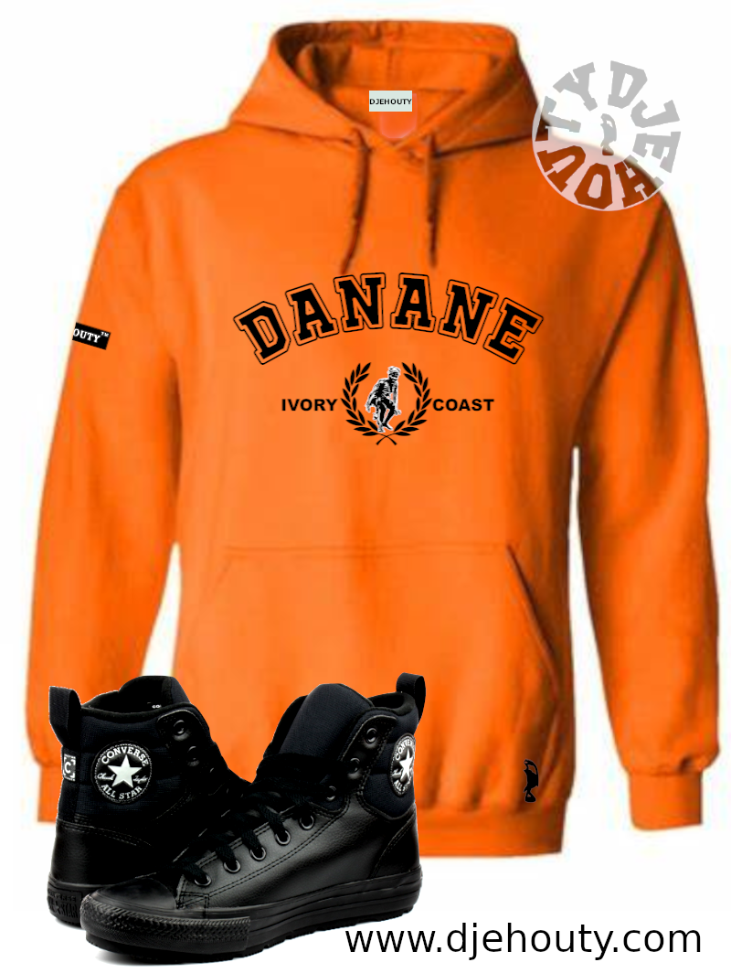 HOODIE DANANE TEMATE DANSEUSE COTE D'IVOIRE