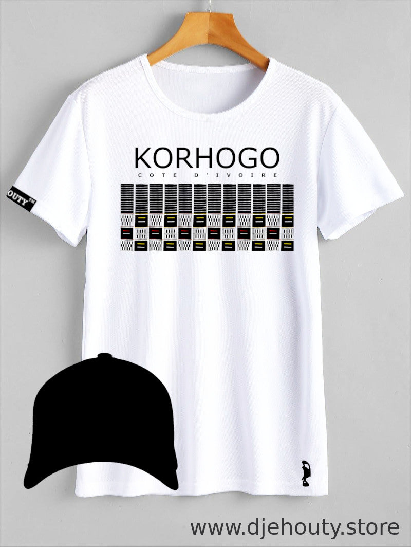 TSHIRT KORHOGO PAGNE SENOUFO COTE D'IVOIRE