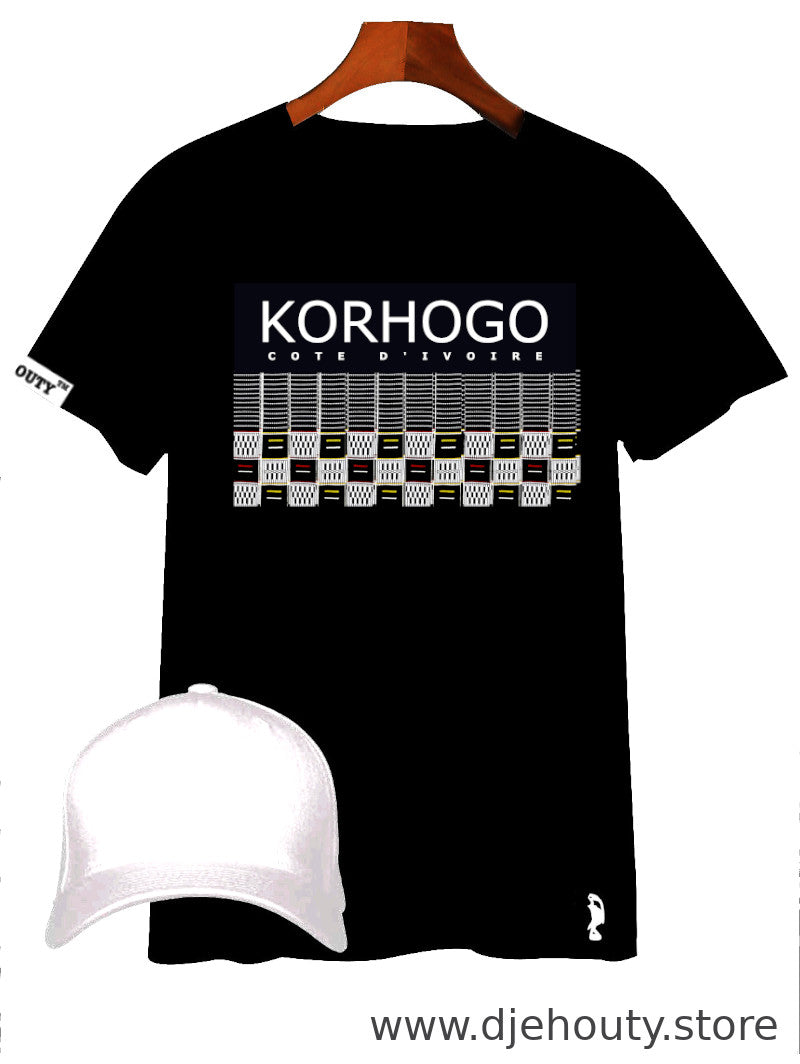 TSHIRT KORHOGO PAGNE SENOUFO COTE D'IVOIRE