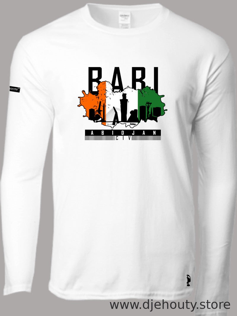 TSHIRT MANCHE LONGUE BABI  ABIDJAN CIV