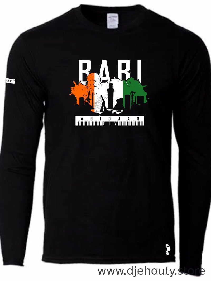 TSHIRT MANCHE LONGUE BABI  ABIDJAN CIV