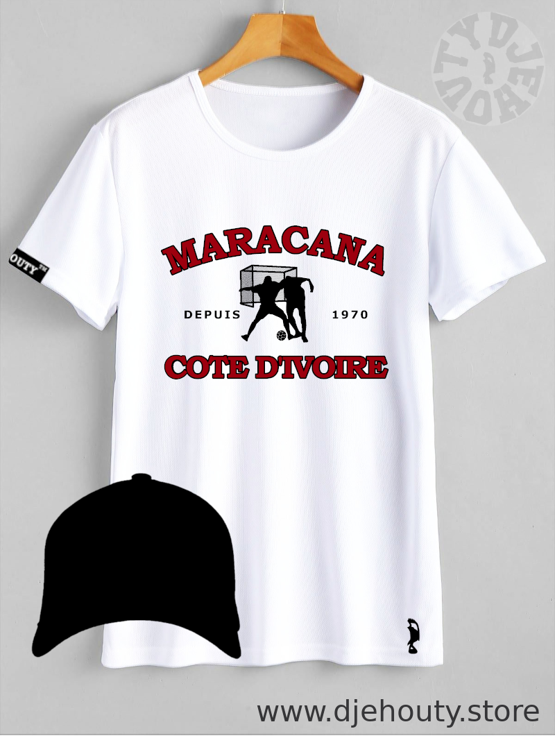 TSHIRT  MARACANA COTE DIVOIRE 1970