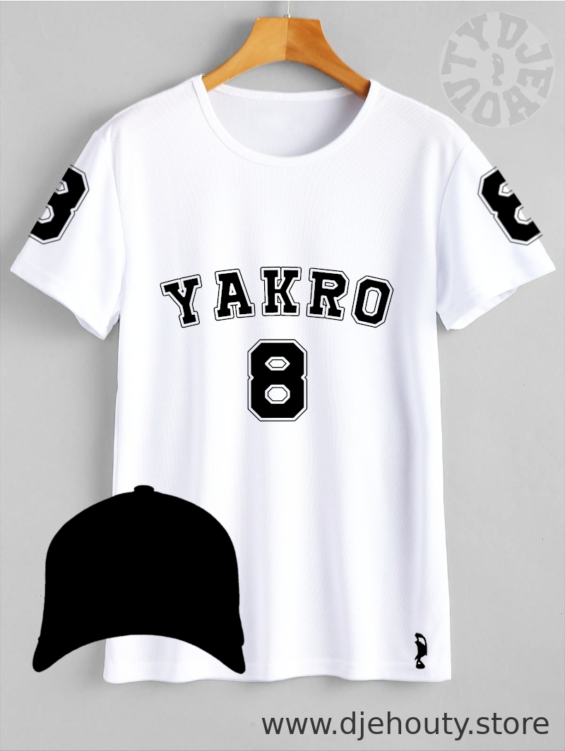 TSHIRT YAKRO  #8 DU TOP10