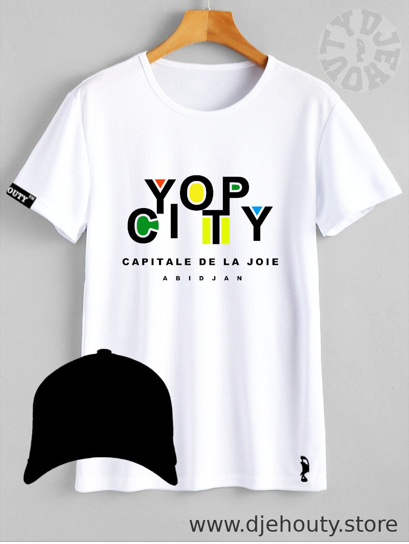 TSHIRT ABIDJAN YOPOUGON  COULEURS