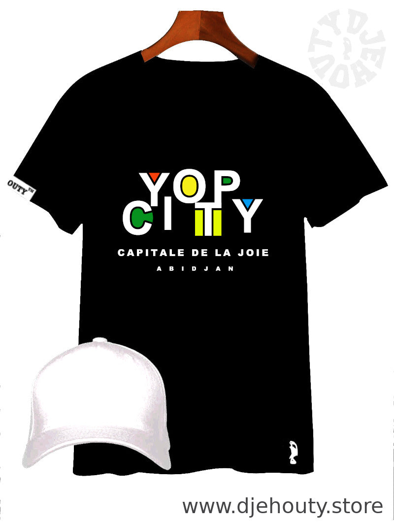 TSHIRT ABIDJAN YOPOUGON  COULEURS