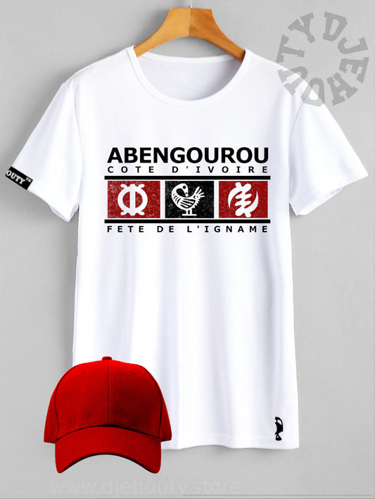 TSHIRT ABENGOUROU SYMBOLES ADINGRA