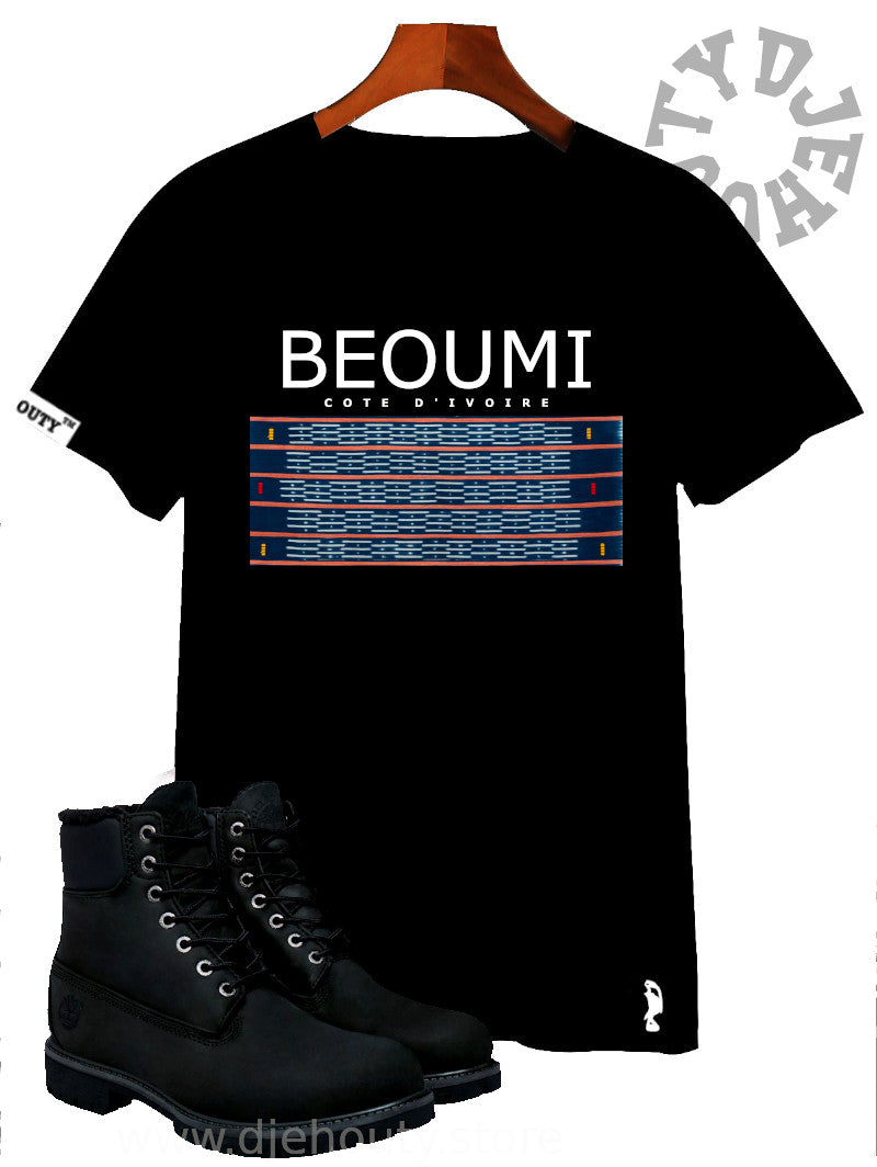 TSHIRT BEOUMI PAGNE BAOULE