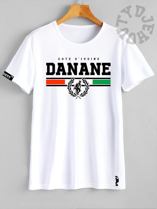 TSHIRT DANANE BANDE TRICOLORE