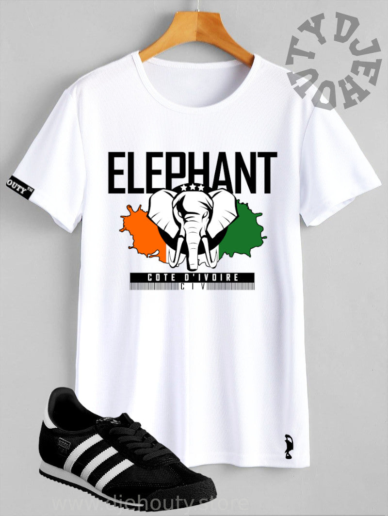 TSHIRT ELEPHANT INK