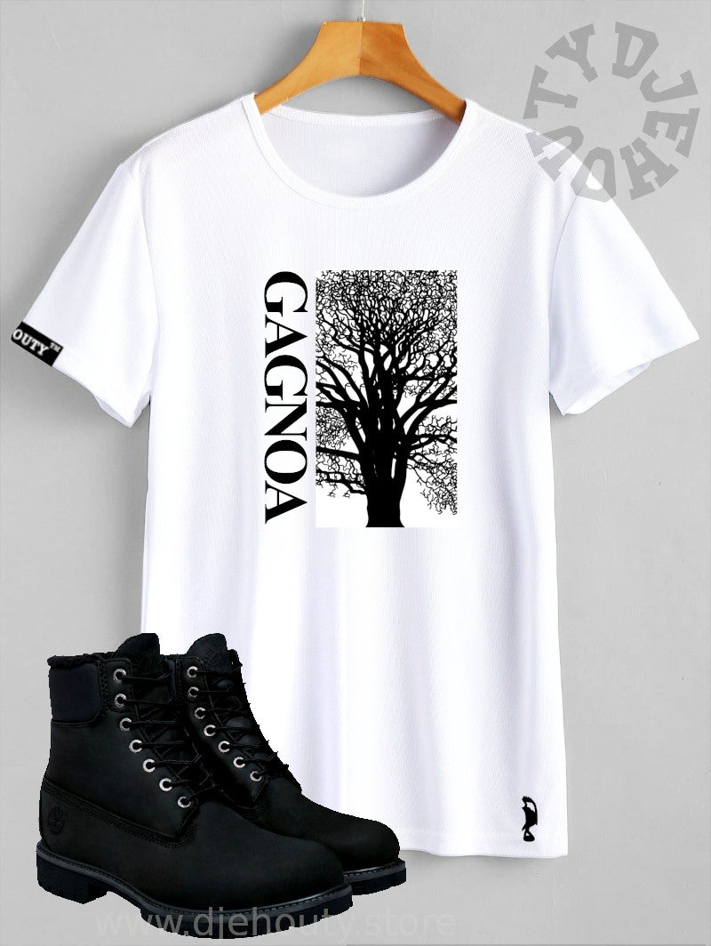 TSHIRT GAGNOA FROMAGER TEXTE VERTCAL