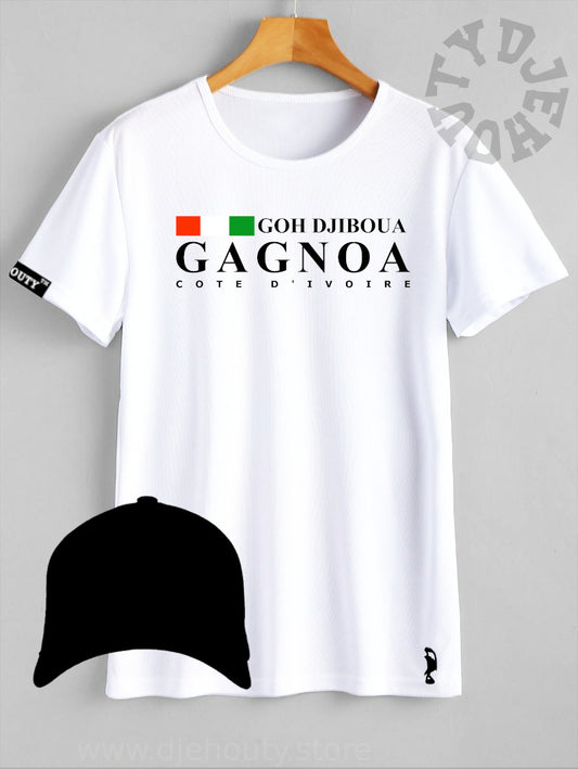 TSHIRT GAGNOA DRAPEAU
