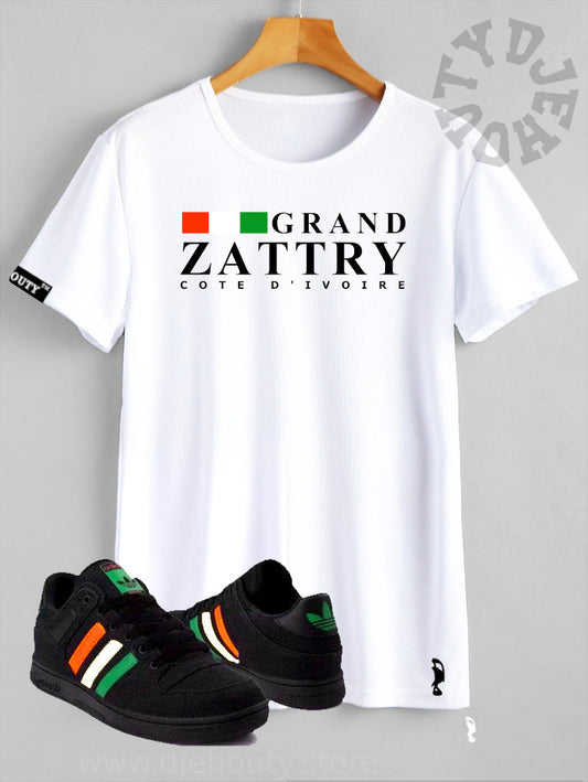 TSHIRT GRAND ZATTRY DRAPEAU