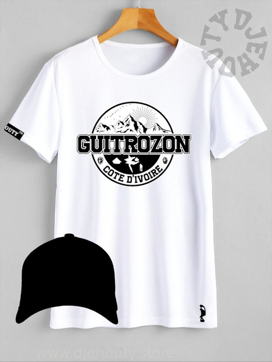 TSHIRT GUITROZON MONTAGNE COTE D'IVOIRE